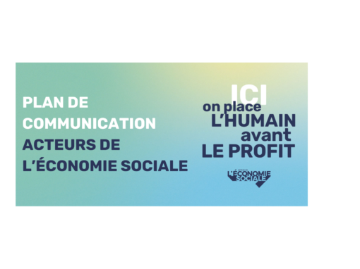 Plan de communication « Acteurs de l’économie sociale »